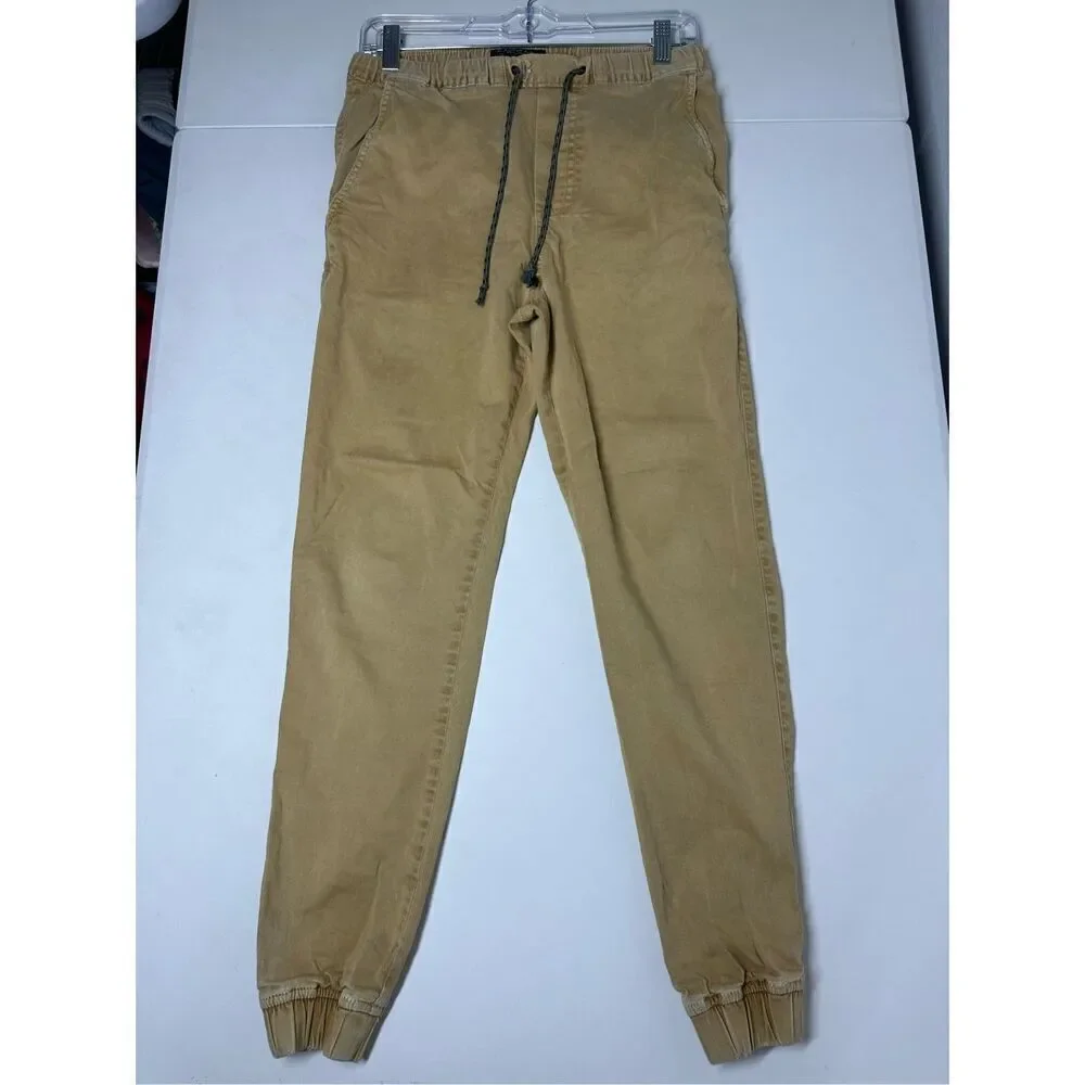 American Eagle Outfiters Men’s Cotton Blend Joggers Tan Size XS